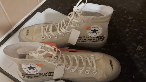 Off white converse - converse, chuck