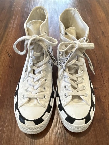 Off white converse chuck - x,