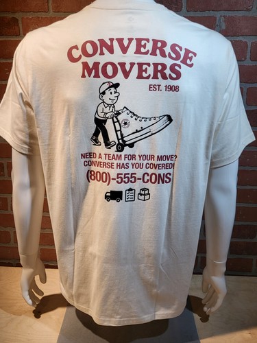Shirt converse movers bianco - converse,